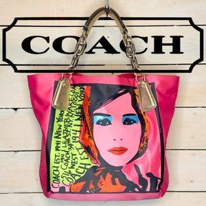 Coach Kristin XL Graphic Tote